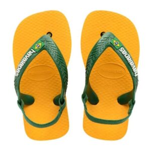 Havaiana Brasil Kid Logo Amarelo/Amazonia 21